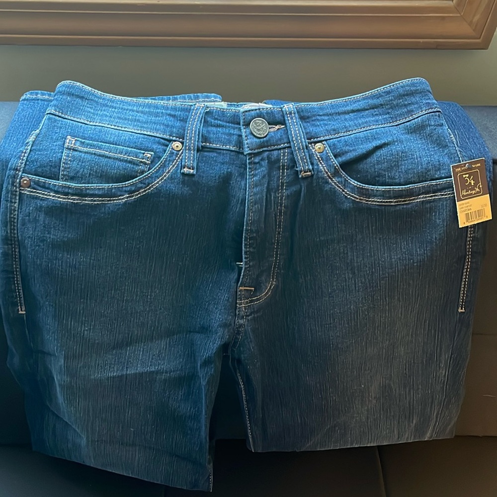34 Heritage Dark Comfort Stretch Jeans - Charisma Fit - NWT